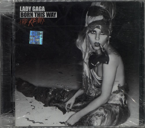 Lady Gaga Born This Way: The Remix Indian CD album (CDLP) (626585)